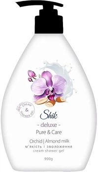 Крем-гель для душу "Орхідея та мигдальне молоко" - Shik Deluxe Pure & Care 900g (1313075-275500909-2)