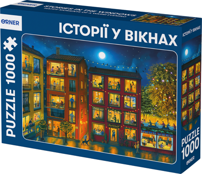 Пазли Orner Історії у вікнах 1000 елементів (orner-3482)
