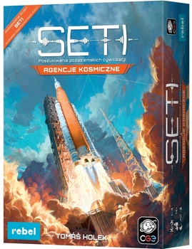 Доповнення до настільної гри Rebel SETI: Пошук позаземних цивілізацій - Космічні агентства (польське видання) (5906954791030)