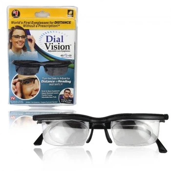 Окуляри лупа з регулюванням лінз збільшувальні для зору Dial Vision