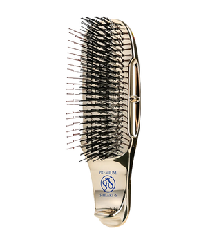 Расческа для волос S-HEART-S Scalp Brush PREMIUM Gold