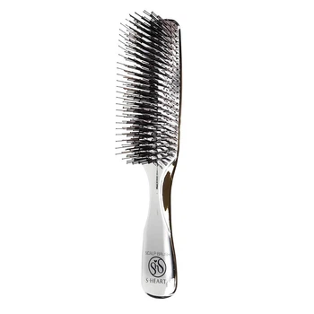 Расческа для волос S-Heart-S Scalp Brush for Professional Long Silver