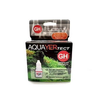 Тесты для воды AQUAYER тест для воды GН (GH)