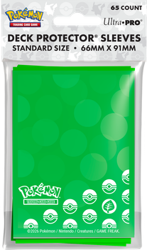Koszulki na karty Ultra Pro Pokémon Energy 65 szt typ trawy (0074427167424)