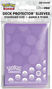 Koszulki na karty Ultra Pro Pokémon Energy 65 szt typ psychiczny (0074427167462)