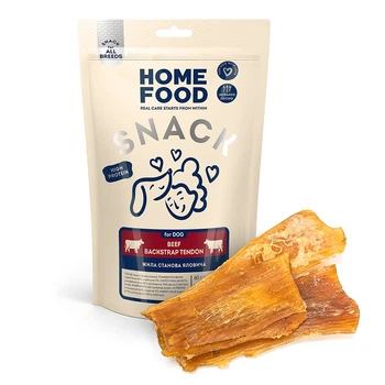 Лакомство для собак HOME FOOD Жила становая For DOG 80 г