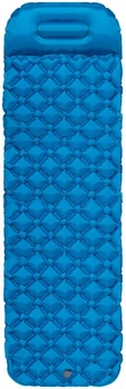 Materac dmuchany turystyczny Springos PM048 190 x 58 x 4 cm Niebieski (5907719479675)