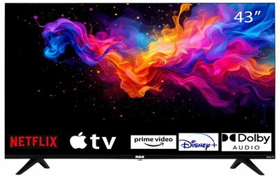 Телевізор RCA RK43UN1 UHD 4K Smart TV з WiFi з потрійним тюнером