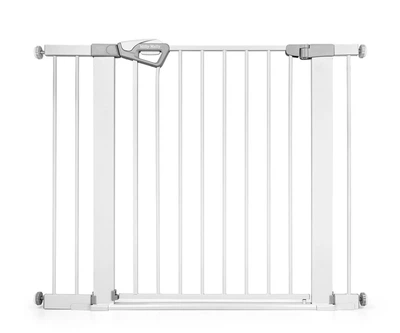 Захисна брамка Milly Mally Бар'єр для сходів з розширеннями Guardy 104 White (5907090700801)