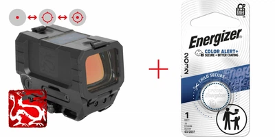 Коліматорний приціл Holosun Ronin AEMS Max RD+ Подарунок Energizer 2032 Lithium 3V