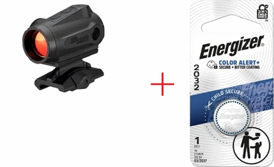 Прицел коллиматорный SIG SAUER ROMEO5 GEN II + Подарок Energizer 2032 Lithium 3V