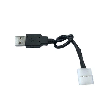 Кабель питания переходник USB зажим клипса для светодиодных LED лент 5050