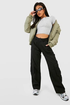 Жіночі штани boohoo 111287-4 42 чорний 1112870022