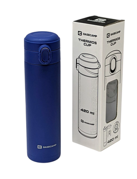 Термокухоль BaseCamp Thermos Cup Blue синій