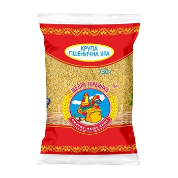 Крупа яра пшенична Щедра Торбинка 750 г (4820094536171)