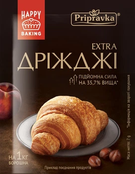 Дріжджі хлібопекарські сухі Приправка 7 г (4820039291967)