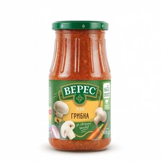 Ікра грибна 500 г «Верес» (4823105400584)