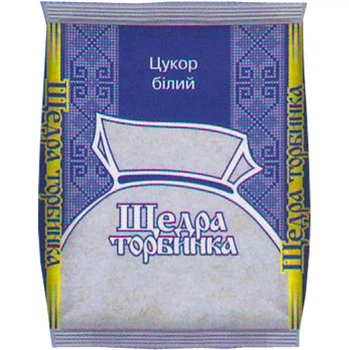 Цукор білий Щедра Торбинка 750 г (4820094533170)