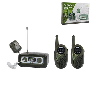 Набор раций с радиостанцией A‑Toys ZR302B 300 м 2 шт