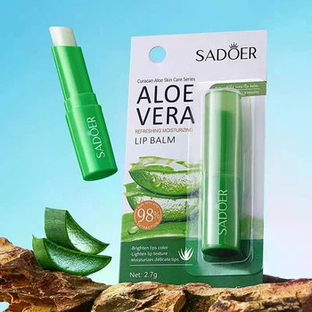 Бальзам для губ з екстрактом алое-вера Sadoer