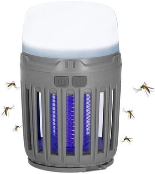 Інсектицидна лампа UV Springos GA0066 для знищення комах мух молі (5907719478470)