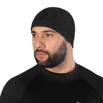 Шапка Beanie 3.0 Himatec 100 НПУ Чорна (8647), S