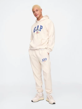 Спортивний костюм чоловічий утеплений GAP 592484674 XL Молочний (1159848098)