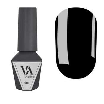 Гель-лак Valeri Gel Polish №020 черный 6 мл