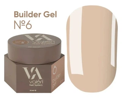 Гель для наращивания ногтей Valeri Builder Gel №006 30 мл