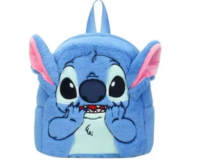 Плюшевий рюкзак Стич Disney Fairy Stitch м'який дитячий рюкзак з вушками та мордочкою