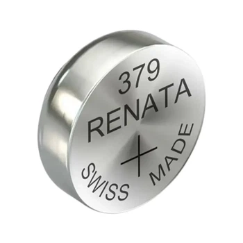Батарейка SR521SW (379) Renata 1,55V silver oxide (1 бат.)