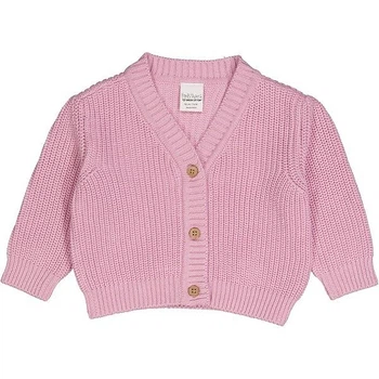 Дитячий кардиган для дівчинки Green Cotton 62 см Рожевий (25111276)