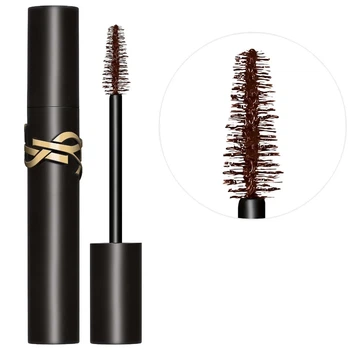 Стойкая коричневая тушь для экстремального объема ресниц Yves Saint Laurent Lash Clash Mascara Uninhibited Brown 9 мл