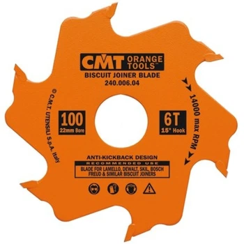 Диск пильный для шпонки (lamello) CMT 100х22х6Т (240.006.04)