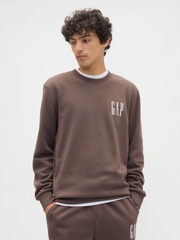 Свитшот мужской GAP (315831458607) Logo Sweatshirt S коричневый