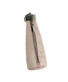 Ключница женская кожаная DeKOL Orly-7762r розовые розы