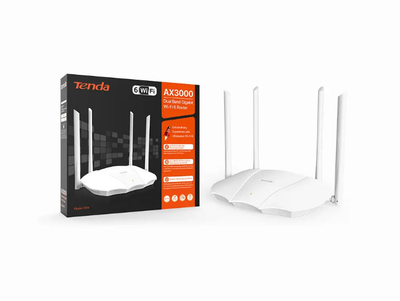 Маршрутизатор, роутер TENDA RX9 WiFi6 / AX3000 / 1 Гбит/с