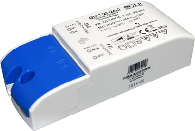 Zasilacz GLP PSU Triac dimmable LED driver 24 V / 0.1-1.04 A GTPC-25-24-D (5902135132258)
