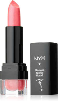 Перламутрова помада для губ Nyx Diamond Sparkle DS08 Sparkling Red 4,2 г червоне вино