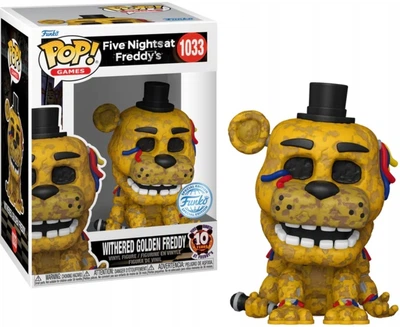 Фігурка Funko Pop! FIVE NIGHTS AT FREDDY'S 1033 Withered Golden Freddy FNAF