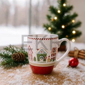 Чашка порцеляна 400 мл Christmas (311-101-3)