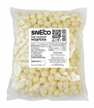 snEco "Моцарелла", 500г - сир сушений хрусткий