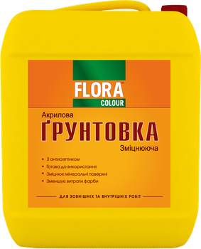 Грунтовка глубокого проникновения «Flora Colour» 5кг