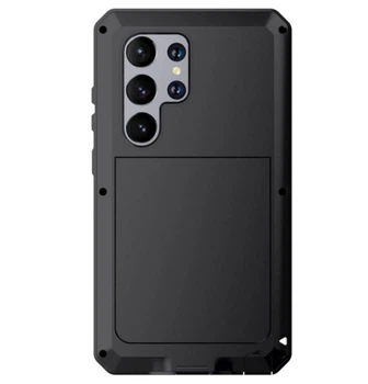 Противоударный чехол Primo Doom Armor для смартфона Samsung Galaxy S25 Ultra (SM-S938) - Black