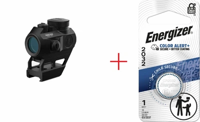 Приціл коліматорний Monstrum 1x20 Ghost Red Dot Sight+Подарунок Energizer 2032 Lithium 3V