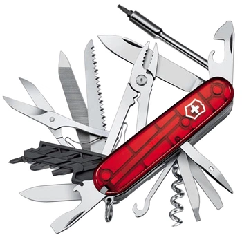 Ніж складний, мультитул Victorinox Cybertool (91мм, 41 функція), червоний прозо. 1.7775.T