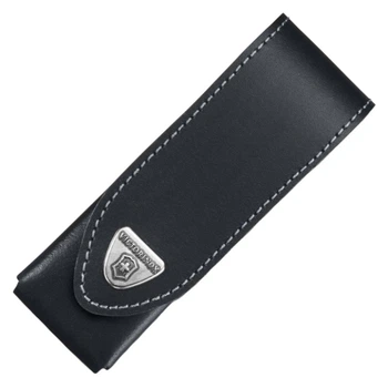Чохол для ножів Victorinox (111мм, до 4х шарів), шкіряний, на липучці, з повор. кліпом 4.0523.31