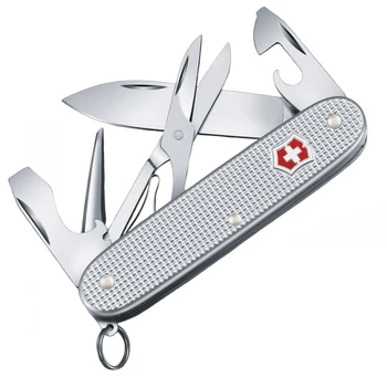 Ніж складний, мультитул Victorinox Pioneer X (93мм, 9 функцій), сталевий 0.8231.26