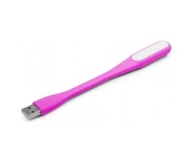 Ліхтарик USB Torch LED Pink