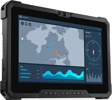 Ноутбук Dell 7220 Rugged Extreme Tablet Black / 11.6" IPS Full HD, Multi-touch / Intel Core i5-8365U / RAM 8 ГБ / SSD 256 ГБ / Intel UHD Graphics 620 / Windows 10 Pro (б/в)